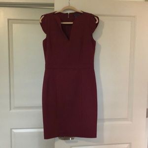 Burgundy Dress size 10